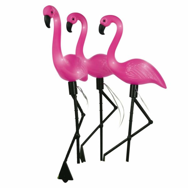 Садовый светильник на солнечной батарее (3 шт.) Uniel USL-S-833/PM530 FLAMINGO SET3 UL-00012698