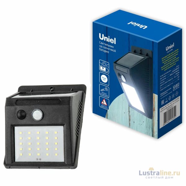Светильник на солнечной батарее Uniel USL-F-162/PT120 SENSOR UL-00010435 Светильник на солнечной батарее Uniel USL-F-162/PT120 SENSOR UL-00010435