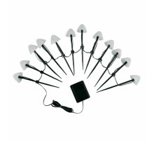 Садовый светильник на солнечной батарее Uniel USL-S-830/PM020 MULTICOLOR MUSHROOMS SET12 UL-00011676