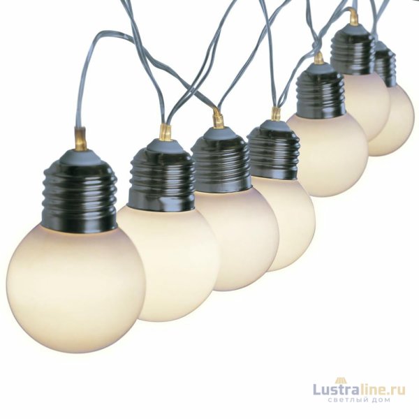 Садовая гирлянда на солнечной батарее Uniel USL-S-126/PT1800 FROST BULBS UL-00012697 Садовая гирлянда на солнечной батарее Uniel USL-S-126/PT1800 FROST BULBS UL-00012697