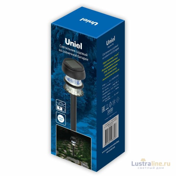 Садовый светильник на солнечной батарее Uniel USL-C-095/PT380 HALO UL-00011592 Садовый светильник на солнечной батарее Uniel USL-C-095/PT380 HALO UL-00011592
