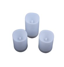 Садовый светильник на солнечной батарее Uniel USL-S-816/PT150 CANDLE SET3 UL-00009381