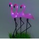 Садовый светильник на солнечной батарее (3 шт.) Uniel USL-S-833/PM530 FLAMINGO SET3 UL-00012698