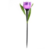 Светильник на солнечных батареях (UL-00004278) Uniel Promo USL-C-453/PT305 Purple Tulip